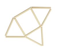 Generic 10 Pcs Set Violin Soundpost Made of Spruce Wood for Violin Accessories Delivers Sound and Adjustable Loudness 6mm Diameter for String Instrument Repair