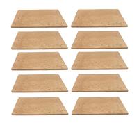 Generic 10 Pieces Sax Joint Cork Sheet Saxophone Cork for Alto/soprano/tenor 2mm