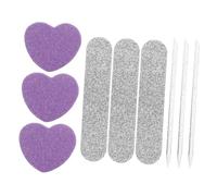 Generic 10 Sets Nail Kit Mini Files for Nails Pedicure Kits Nail Files and Buffers Nail Filer Mini Nail Files Nail Tools Nail File Natural Nails Nail Buffer Nail Files Bulk Plastic