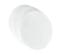 Generic 100 Pcs Burger Separator Paper Round Burger Household Burger Paper Bread Paper Burger Parchment Burger Pad Paper Burger Non-stick Burger Paper Patty Burger Newspaper Burger White