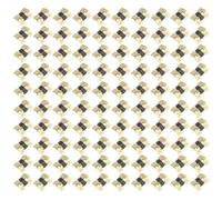 Generic 100 Pcs Self Closing Spring Hinges Iron Spring Hinges, Sturdy Construction, Versatile Application, Enhanced Aesthetics, Convenient Closing, Decor, Jewelry Box (20x15mm / 0.79x0.59in)