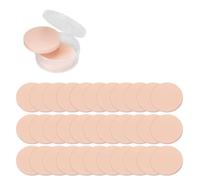 Generic 100-Piece Round Sponge Set With Air-Tight Travel Box, Ultra-Soft Blenders For Eye & Face, Wet Or Dry Use Puffs For Daily Makeup