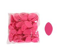 Generic 100 Pieces False Eyelash Pads Sponges for Extension Practice Puff Training Tools Beauty Accessories Sponge Material, Rose Red