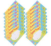 Generic 100 Sheets Student Award Certificates Colorful English Printing Small Certificates for School Rewards 100th Day of School Teaching Supplies