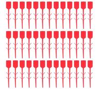 Generic 1000pcs Fire Extinguisher Tamper Seal Plastic Pull Pin Safety Locks Dark Red for Industrial, Office, and Home Fire Safety