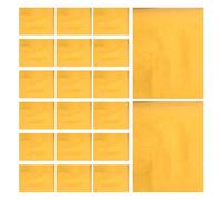 Generic 1000pcs Golden Foil Sheets Sacrificial Paper for Ancestor Worship Lightweight Portable Paper Supplies Suitable for Home Worship Settings and Outdoor Grave-Sites