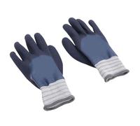 Generic 1000V Electrical Insulated Gloves Rubber Non Slip High Voltage Protection with Elastic Cotton Wrist for Electrician Work Safety