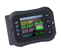 Generic 100A RV Coulomb Meter Real Time Battery Capacity Meter with Protecting Functions for Full Control Anywhere