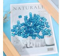 Generic 100pcs Adjustable Hair Braid Cuffs for Hair Beauty Decoration in 4 Colors - Safe Material for Wig Accessories and Styles (Blue)