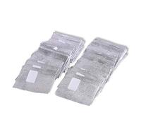 Generic 100Pcs Aluminium Foil Nail Removal Wraps, Effective Gel Polish Remover with Cotton for Professional Salon Use and Home, 9.1 X 6.8cm