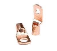 Generic 100pcs Bare Cable Electric Crimp Terminals Copper Lug Ring Wire Connectors SC6-6 SC6-8 SC10-6 SC10-8 SC16-6 SC16-8 SC25-6(SC16-10)