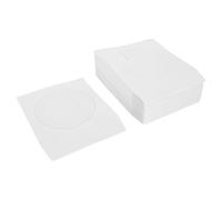 Generic 100Pcs CD Sleeves 4.9in Wide Clear Window Envelopes for DVD Discs, Thick Reusable CD Envelopes for 4.7in Discs