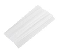 Generic 100Pcs Cosmetic Brush Mesh Protectors, Cute Design for Makeup Brushes, Extend Brush Life for Beauty Lovers Material: PES Size: 10x1.1cm