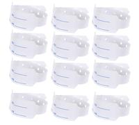 Generic 100pcs Disposable Hospital Wrist Bands for Accurate Patient Identification, White PVC Id Wristbands Suitable and Elderly in Hospital Settings