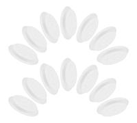 Generic 100pcs False Eyelash Glue Tray Disposable Pvc Lash Extension Adhesive Palette for Grafting Eyelash Extension Supplies