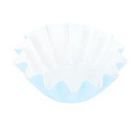 Generic 100PCS Flower Shaped Cupcake Cases Fine Designs High Temperature for Festivals Cake Baking Moulds Party Decoration Pink (Blue)