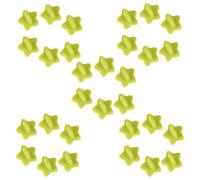 Generic 100pcs Green Rubber Brooch Pin Backs Lightweight Shaped Brooch Bases for DIY Craft Projects and Jewelry Making Accessories