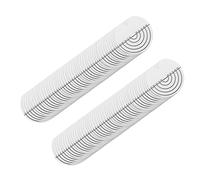 Generic 100Pcs Hair Heat Shield Guards for Hair Extensions with Clear PVC Insulator and Heat Protection for Professional Salons
