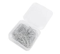 Generic 100pcs Heart Shaped Paper Clips, Stainless Steel Non Slip Decorative Paperclips for School Office with Adorable Heart Patterns, Suitable for Retro Style Diaries and Great for