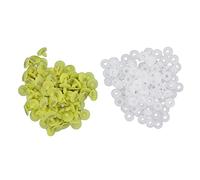 Generic 100Pcs Livestock Ear Tag Mark Ear Tags Animal Fox Placard Words for for Livestock Health Supplies