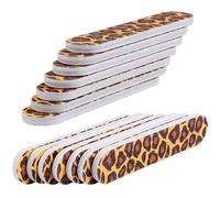 Generic 100pcs Mini Multifunctional Nail Files Nail Art Tools for Women Portable Manicure Supplies Round Head Filing Buffers Suitable for Home and Travel Random Color Random Color