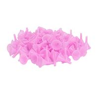Generic 100Pcs Mini Plastic Separatory Funnel for Perfume and Toner Making, Ideal for Crafts and Cosmetics, Easy to Use (Pink)