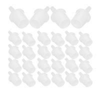 Generic 100pcs Precision Glue Replacement Caps for Eyelash Extension Bottle Applicator Tips, Universal Lash Bond Nozzle Replacement for Professional Eyelash Extension and Craft Supplies