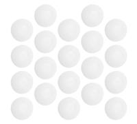 Generic 100pcs Replacement Earbud Cushion Covers Soft round Sponge Earbud Pads for Earphones White Compatible with In-ear Headsets
