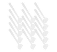 Generic 100pcs Small Plastic Face Mask Spatula for Creams and Lotions, Lightweight Pp Skincare Spoon with Accurate Dispensing, Portable Cosmetic Tool for Travel and Office Use