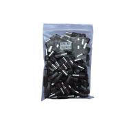 Generic 100PCS Wire Insert 16mm²A.W.G#5 Insulated Ferrules Cable Lug Electrical Cord End Connector Cold Crimping Terminal(Brown)