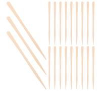 Generic 100pcs Wooden Wax Sticks Small Waxing Applicators Lightweight Body Waxing Rods for Facial and Nasal Hair Removal Suitable for Men and Women Daily Use