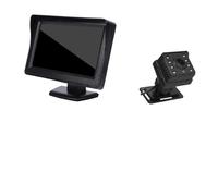 Generic 1080P Baby Car Camera 4.3" Monitor with Night Vision, 360° Rotation, USB Plug for Infant Safety and Peace of Mind (Rear Facing Camera with 8 Lights)