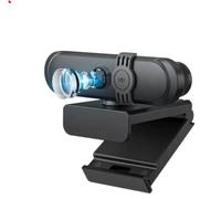 Generic 1080P Webcam by Totality Phases of Life - with a Microphone for Video Calling/Meetings/Teaching, HD 30fps Web Camera with Sliding Privacy Cover, USB-A Cable, for Zoom/Skype/Facetime, Black