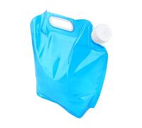 Generic 10L Portable Folding Water Container for Camping Hiking Picnic, Food Grade PE Material, Easy Carry Collapsible Water Bag for Outdoor Activities