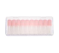 Generic 10pcs 4ml Lip Gloss Tubes Pink Empty Refillable Lip-glaze Tubes Lightweight Pp and Abs Material for DIY with Family and Friends and Travel Use