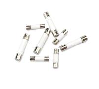 Generic 10pcs 5x20mm 630mA 250V Fast Blow Ceramic Tube Fuses - 0.63A AMP Replacement Fuses