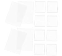 Generic 10Pcs Acrylic Card Sleeves Durable Hard Card Holders for Business Cards Trading Cards and Collectibles Protection and Display for Game and Photo Cards