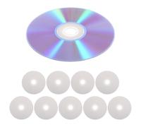 Generic 10pcs Blank Dvd-r Discs Rewritable High Storage Capacity Printable Plastic Media for Photo Storage and Home Entertainment Backup and Audio Recording