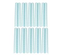 Generic 10Pcs Comb Binding Spines 30 Ring 150 Pages Plastic Combs Easy to Use for A4 Paper, Ideal for Professors and Makers (Light Green)