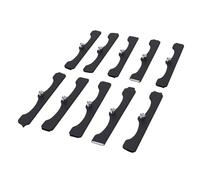 Generic 10Pcs Concealed Box Repairer Strong Durable Insulation for Loose Electrical Outlets Type 86 Suitable for Home Use Black
