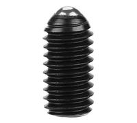 Generic 10pcs Durable Carbon Steel Ball Spring Plungers Set for Mechanical Devices and Clamps, M6 Screw Thread Hex Socket Plunger Kit for DIY Projects (M6*16(10PCS))