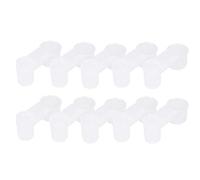 Generic 10PCS Durable Plastic Bird Water Drinker Cup Set for Pigeons Parrots Small Animals Easy Clean and Install 10.7x4.7x4cm