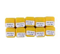 Generic 10PCS ER16 Collet Kit, Durable High Grade Chuck Collets for Use in CNC Machines and Milling Lathes, Perfect for Machining Operations
