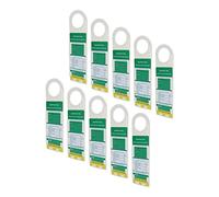 Generic 10PCS Maintenance Scaffold Tag Locking Warning Signs, Durable ABS Material, for Shutdown Maintenance and Lock-Up Warnings