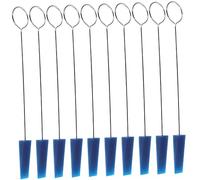 Generic 10pcs Piano Tuning Tool Set Electric Tuning Tools Upright Piano Casters Tuning Kit Thumb Piano Wrenches Tuning Wedge Mute Piano Covers Kit Piano Tuning Pliers Ratcheting Blue Metal