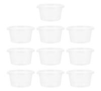 Generic 10pcs Plastic Reptile Terrarium with Large and Comfortable Space for Snakes and Reptiles, Easy to Observe Small Animals Showing and Domestic Pets Enclosure