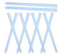 Generic 10pcs Plastic Spine Bars for Report Cover Binding Bars with Slide Binder Clips, Abs Material, Organizing Documents, Suitable for Office and School Use