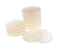 Generic 10pcs Prepoured Agar Petri Dishes Thick Nutrient Plates for Microbial Culture Science Fair School Projects Laboratory Analysis