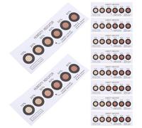 Generic 10pcs Small Humidity Indicator Cards 6-Point Blue to Pink Moisture Measuring Tool Reusable Portable Home Humidity Recorder for Electronics and Storage