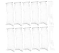Generic 10pcs Washing Machine Filter Screen Power Pet Hose Shower Splash Guard Sink Washing Machine Hair Catcher Draining Rack Mini Dish Rack Mat Car Wiper Stainless Steel Silver